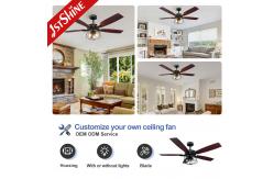 China 1stshine Ceiling Fan with MDF Wood Blades and Remote Control Traditional Design 10- supplier