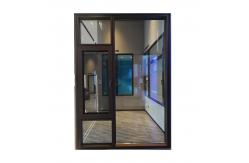 China Two Track Casement 5.0mm Windows System Profiles For Building Project supplier