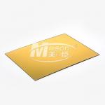 Golden Silver Single Side Perspex Mirror Cut To Size Mirror Acrylic Sheet 1220X2440mm for sale