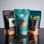 Wholesale Custom Logo Mylar Bags - Smell-proof Aluminum Foil Ziplock Pouches For Food And Coffee Packaging for sale