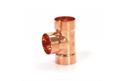 China Customized Logo Copper Nickel  Equal Tee For Food And Beverage Industry supplier