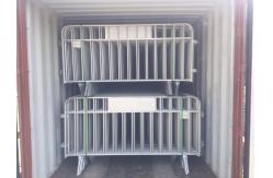 China crowd & event control fence 1100mm x 220mm for sale supplier
