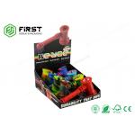 Foldable Retail Cardboard Counter Paper Display Box Stands Custom Logo For Promotion