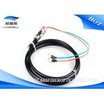 Black Paintcoat FC Fiber Optical Pigtail , IEC 60794 Fiber Optics Patch Cords for sale