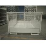 Supermarket 50*50mm Mesh 0.6mm Wire Metal Storage Cages for sale