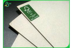 China Folding Resistance Two Sides Grey Kraft Board 1500 Micron Card Paper supplier