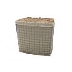 Hot Dipped Galvanized Welded Gabion Baskets Sand Color Anti - Explosion Wall for sale
