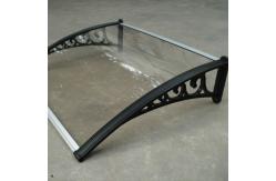 China Door Canopy And Non-Toxic Polycarbonate Awnings For Clear Protection supplier