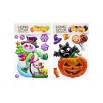 Pumpkin Kids Sticker Printing , Custom Embossed Stickers Home Decoration for sale