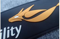 China Water - Proof 3D Logo 1.9mm PVC Rubber Patches supplier