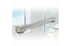 China Stylish Stainless Steel Handrails with Crystal Accents for Glass Railings supplier