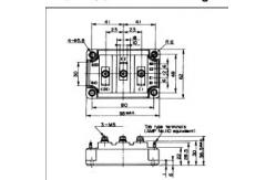 China IGBT Power Module 2DI100D-100 POWER TRANSISTOR MODULE FUJITSU IGBT Power Module supplier