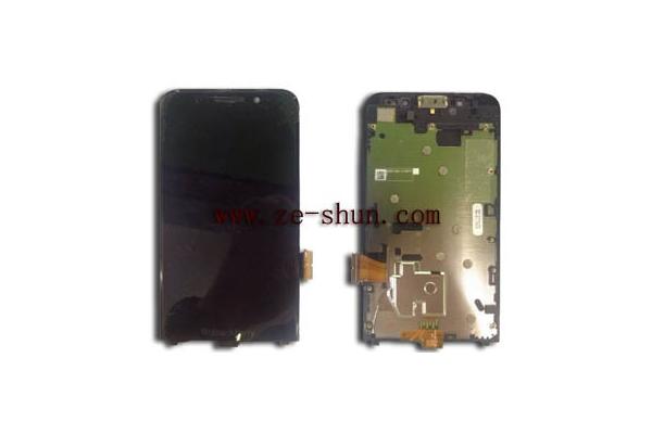 Complete Black Mobile Phone LCD Screen Replacement For BlackBerry Z30