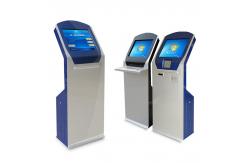 China 22 Inch Interactive Digital Signage , Hotel Self Service Kiosk With RFID Card Reader supplier