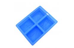 China New Design Customize Food Grade 4 Cavity Silicone Soap Mould Sustainable supplier