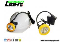 China Rechargeable 8000LUX 450mA ABS LED Miners Cap Lamp supplier