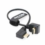 90 Degrees Camera Audio Cable Z CAM E2 HDMI 2.0 L Shape For Portkeys BM5 Monitor for sale