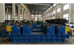 China Boiler Tubular Column 200t Welding Turning Roller Polyurethane Wheel supplier