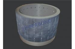 China Protos 70 Stainless Protos Rolling Drum For Tipping Paper Processing supplier