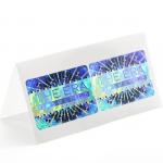 Colorful Laser PET Holographic Adhesive Sticker Label For Security And Personal Care for sale