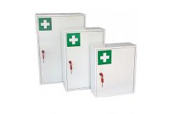 China Empty Metal First Aid Cabinet , Medical Storage Cabinet With Drawer supplier