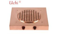 China 150x200x25mm Copper Liquid Cold Plate From Winshare Thermal supplier