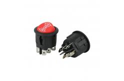 China 80N Round 2 Pin SPST On Off Toggle Rocker Switch supplier