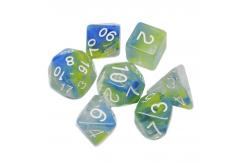 China Two Strands Of Smoke Add Together Resin RPG Dice Desktop Game Dice Set supplier