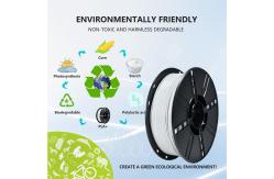 China 3D Printer Filament White Marble PLA 1.75mm For High Precision Printing supplier