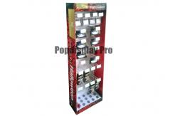 China 48 Recyclable Cardboard Hook Display with 20 Peg Hooks Easy Assembly supplier