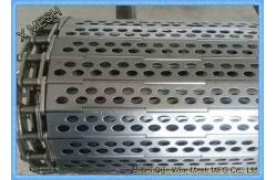 China Stainless Steel Metal Plate Conveyor Belt Wire Mesh Screen For Aggregate supplier
