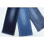 Cotton Spandex  11 Oz  Dark Blue Warp Slub Woven Denim Jeans Fabric for sale