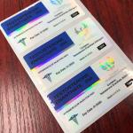 Adhesive 10ml Vial Labels Custom Label Stickers Packaging For Injection  Vials for sale