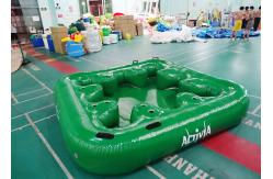 China Water Proof Fiesta Inflatable Floating Island , Family Inflatable Boat supplier