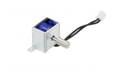 China 10mm Stroke DC 12V 24V Open Frame Push Pull Electromagnet Solenoid supplier