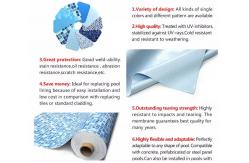 China Rectangle Waterproof 1.2mm Pvc Swimming Pool Liner supplier