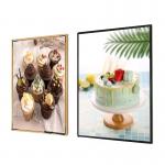 Ultra Slim Aluminum Movie Poster Advertising Light Box Life Span 80000hrs Hanging Mode Both Vertical And Horizontal Hanging for sale