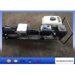 Steel Gas Engine Powered Winch 1 Ton With Axle Bar Driven Tranmission