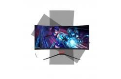 China 30 Full HD 1920x1080 4ms 75Hz Curved PC Gaming Monitor Frameless supplier