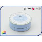 Printed Oval Soap Oblong Paper Package Tube Matte Lamination Customized Size for sale