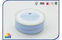 China Printed Oval Soap Oblong Paper Package Tube Matte Lamination Customized Size supplier