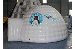 China Mini Inflatable Igloo Tent / Blow Up Igloo Tent Playhouse For Rental supplier