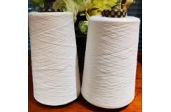 China Raw White Recycle Polyester Thread 30S/3 With GRS Certificate supplier