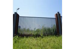 China Black Balustrades Handrails  Customized Home Garden Fencing supplier