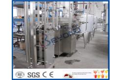 China 2000LPH 10000LPH SUS304 SUS316L UHT Milk Processing Plant With Filling Machine supplier