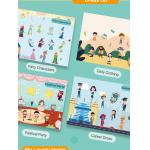 Discover Game Reusable Sticker Book for sale