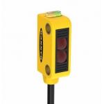 Banner Engineering Q20PFF100 Rectangular Photoelectric Sensor 100mm 10-30VDC PNP Cable Q20