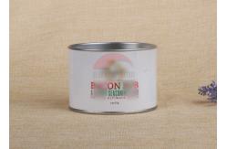 China Salt Paper Tube Packaging Cylinder White Spice Packaging Box With Silver Movable Lid supplier