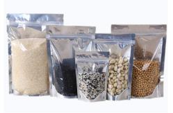 China Custom Printed Aluminium Foil Pouches Silver Surface For Electronics Packaging supplier