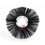 Black PP Wire Wafer Brush For Street Road Cleaning for sale
